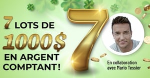 Concours Gagnez l'un des 7 montants de 1000$!