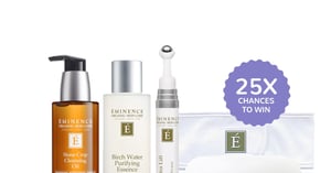 Concours Gagnez l'un des 2 ensembles-cadeaux Eminence Skincare Boxes!