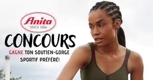 Concours Gagnez un soutien-gorge de sport ANITA!