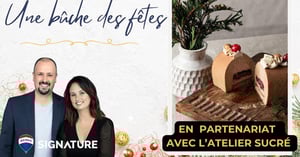Concours Gagnez une bûche des fêtes de La Cuisine - Par Marie-Ève Langlois