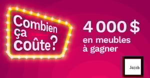 Concours Rythme FM 100,1 - 4000$ en meubles à gagner ! Concours Rythme FM 100,1 (Mauricie)