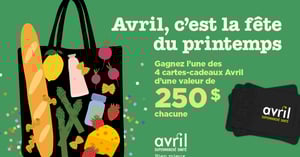Concours Rythme FM 105,7 - Gagnez une carte-cadeau de 250$ à dépenser dans les supermarchés santé Avril! Concours Rythme FM 105,7 ( Montréal),Rythme FM 100,1 (Mauricie),Rythme FM 102,9 (Québec),Rythme FM 93,7 - 98,1 (Estrie),Avril Supermarchés.