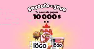 Concours iÖGO - Tu pourrais gagner 10 000$!