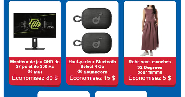 Encore plus d'économies chez Costco
