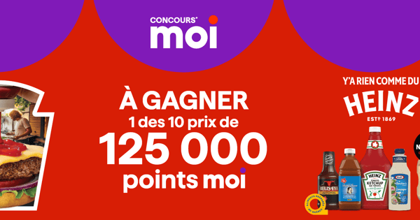 Concours Metro Gagnez 1 des 10 prix de 125 000 points!