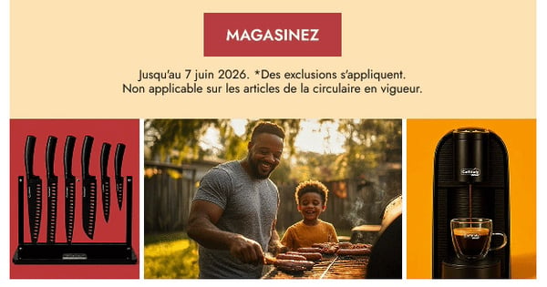 Aubaines fête des Pères en cours