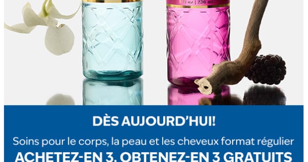 3 soins GRATUITS dès aujourd’hui ! Le luxe accessible