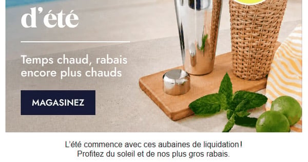 À la recherche de gros rabais ?