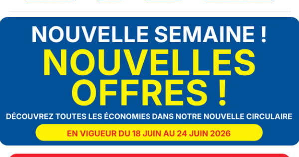 Nouvelles offres !