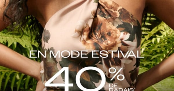 40% DE RABAIS SUR TOUT INCLUANT LES NOUVEAUTÉS