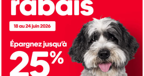 Pour un temps limité! Les jours Gros Rabais