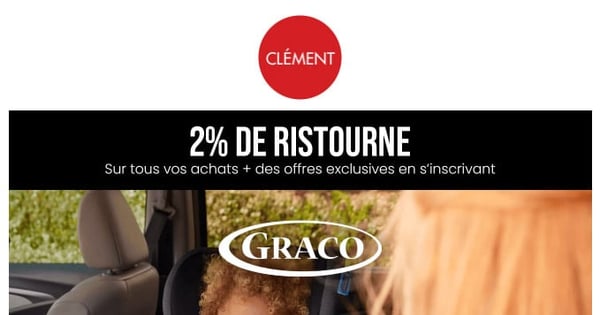 Graco en vedette cette semaine