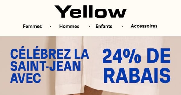 24% DE RABAIS SUR TOUT, MÊME LES SOLDES