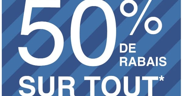 Bonne Saint-Jean : 50% sur TOUT !