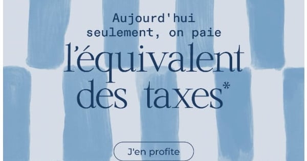 On paie l'équivalent des taxes !