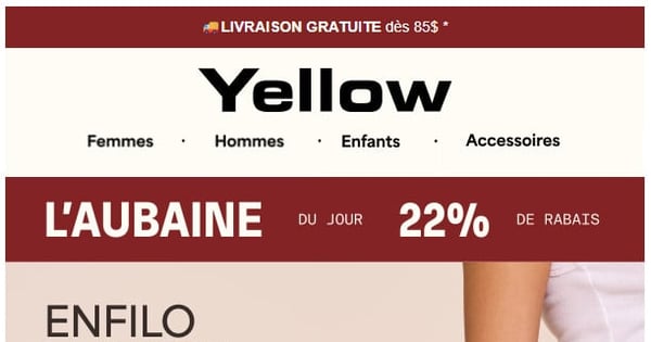 Le deal du jour? Cette sandale à -22 %