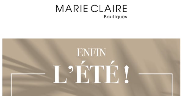 30% à 60% de Rabais : Enfin l'Été !