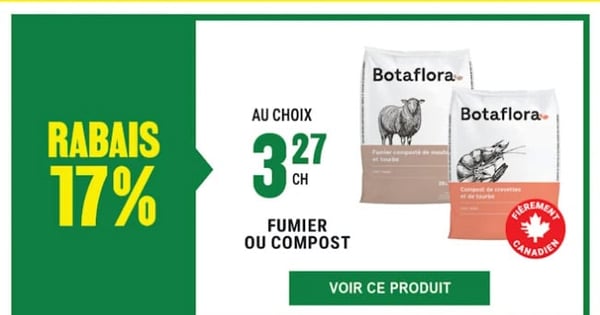 En rabais pour 3 jours