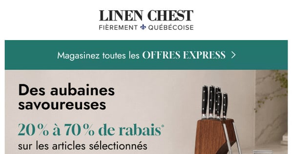Offres express sur la cuisine