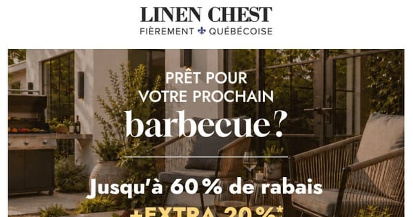 Jusqu'à -60 % sur le BBQ