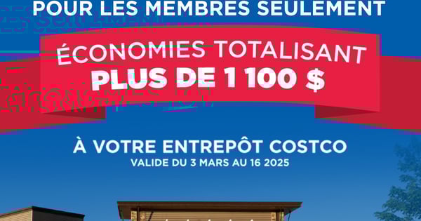 Costco : Économies Totalisant plus de 1 100$