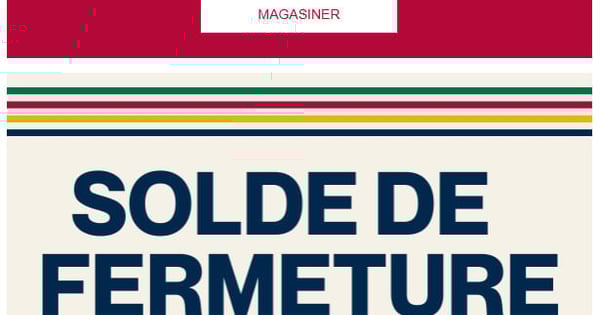 La Baie Solde de Fermeture