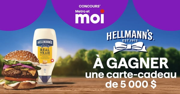 Concours Metro - Gagnez une carte-cadeau Metro de 5 000 $!