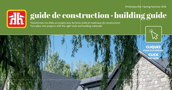 Circulaire Home Hardware - Guide de construction