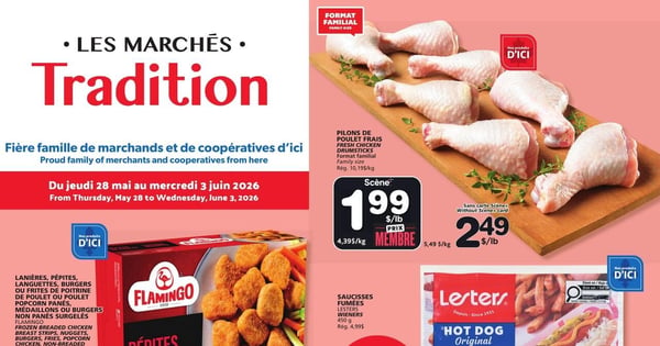 Circulaire Les Marchés Tradition