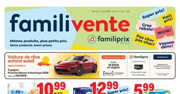 Circulaire Familiprix - Clinique