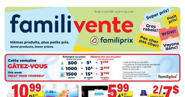 Circulaire Familiprix