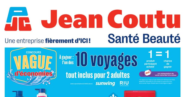 Circulaire Jean Coutu - Santé Beauté
