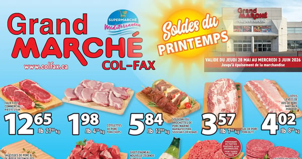 Circulaire Grand Marché Laval