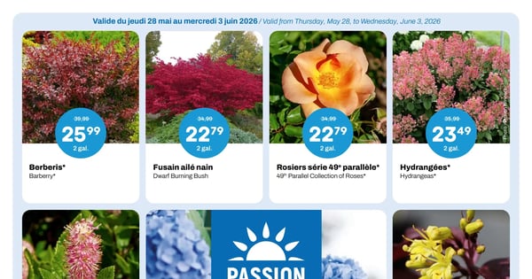 Circulaire Passion Jardins