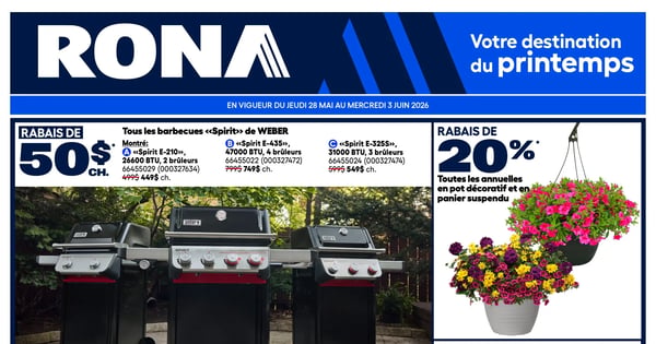 Circulaire Rona
