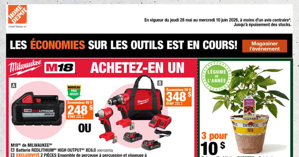 Circulaire Home Depot