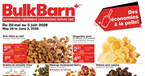 Circulaire Bulk Barn