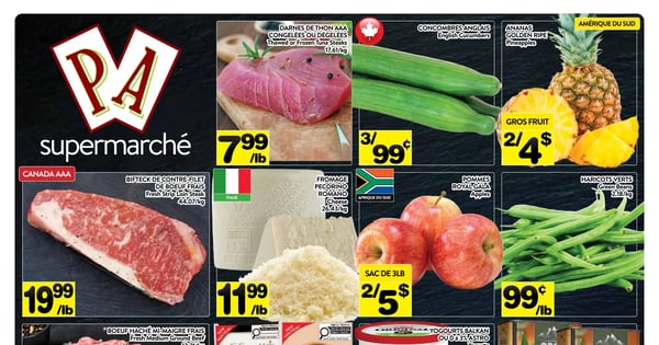 Circulaire Supermarché P.A.