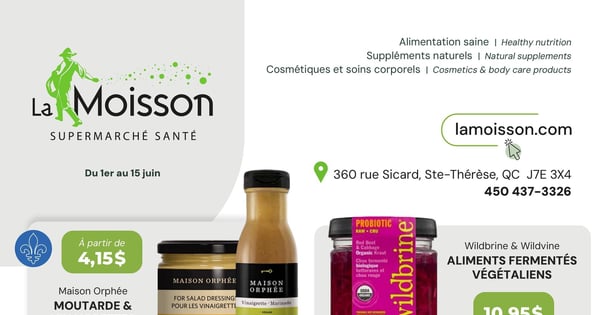 Circulaire La Moisson Supermarché Santé