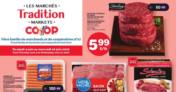 Circulaire Les Marchés Tradition - Nouveau-Brunswick