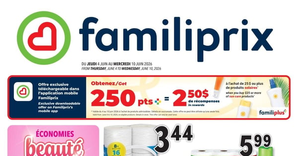 Circulaire Familiprix
