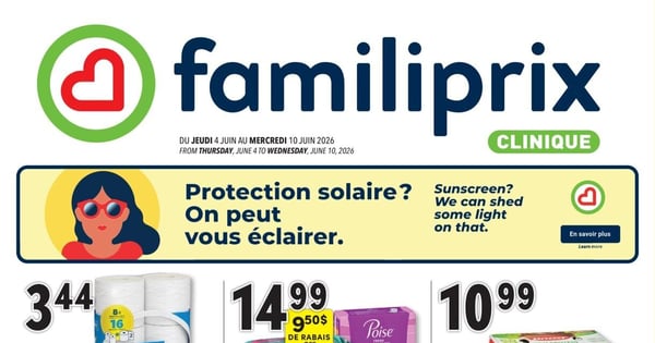 Circulaire Familiprix - Clinique