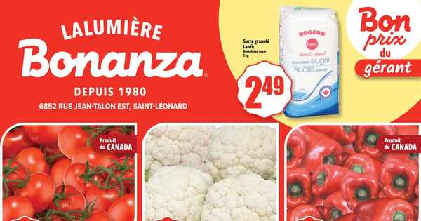 Circulaire Bonanza