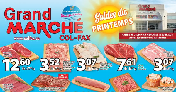 Circulaire Grand Marché Laval