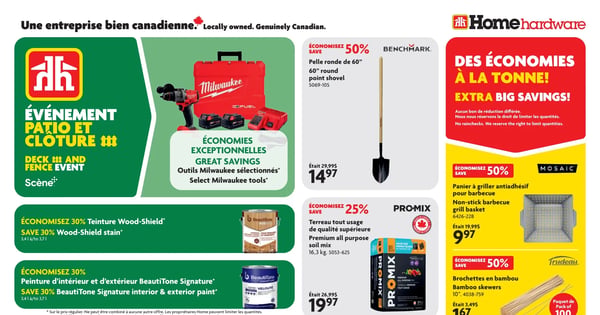Circulaire Home Hardware