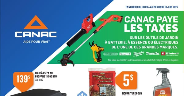 Circulaire Canac