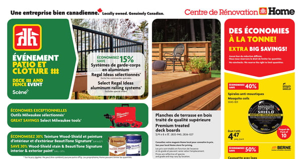 Circulaire Home Hardware - Centre de Rénovation