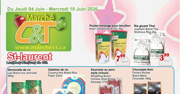 Circulaire Marché C & T - St-Laurent