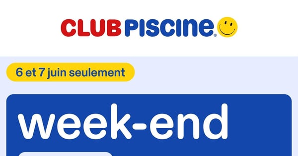 Circulaire Club Piscine