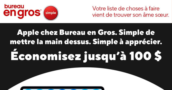 Circulaire Bureau en Gros